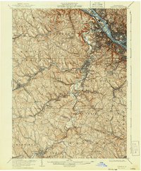 Carnegie 1906 topographic map thumbnail