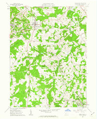 Carrolltown 1961 topographic map thumbnail