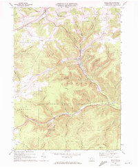 Brookland 1969 topographic map thumbnail