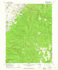 Brownfield 1964 topographic map thumbnail