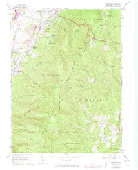 Brownfield 1973 topographic map preview