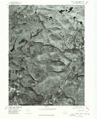 Buck Hill Falls 1976 topographic map thumbnail