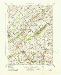 Buckingham 1943 topographic map thumbnail