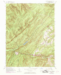 Caledonia Park 1944 topographic map thumbnail