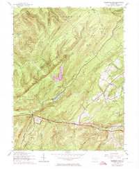 Caledonia Park 1944 topographic map thumbnail