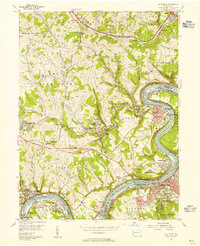 California 1954 topographic map thumbnail