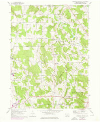 Cambridge Springs NE 1967 topographic map thumbnail