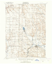 Cambridge Springs 1923 topographic map thumbnail
