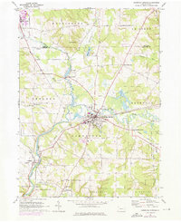 Cambridge Springs 1968 topographic map thumbnail