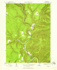 Cameron 1945 topographic map thumbnail