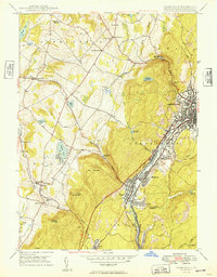 Carbondale 1949 topographic map thumbnail