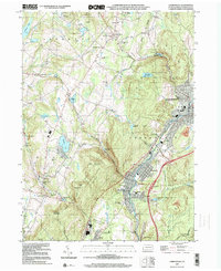 Carbondale 1999 topographic map thumbnail