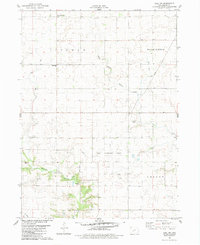 Adel NW 1982 topographic map thumbnail