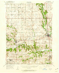 Adel 1949 topographic map preview
