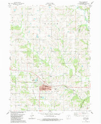 Afton 1983 topographic map thumbnail