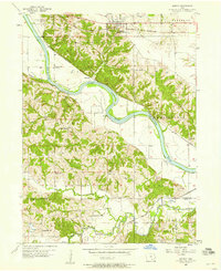 Agency 1956 topographic map thumbnail