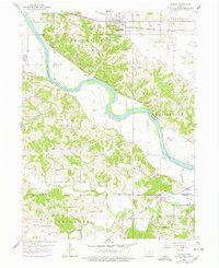 Agency 1956 topographic map thumbnail
