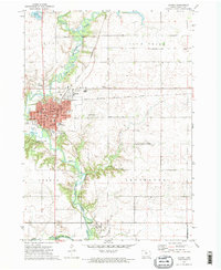 Algona 1972 topographic map thumbnail