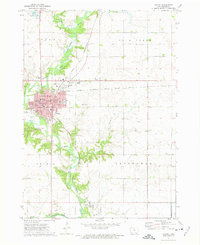 Algona 1972 topographic map thumbnail