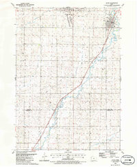 Alton 1985 topographic map thumbnail