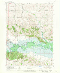 Amana 1968 topographic map thumbnail