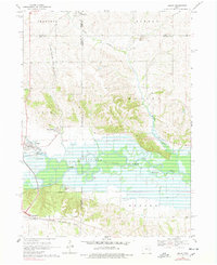 Amana 1968 topographic map thumbnail
