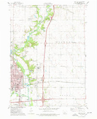 Ames East 1975 topographic map thumbnail