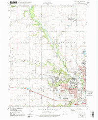 Ames West 1975 topographic map thumbnail