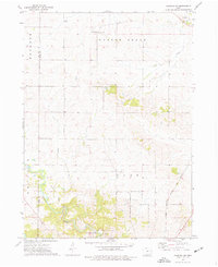 Anamosa NE 1973 topographic map thumbnail