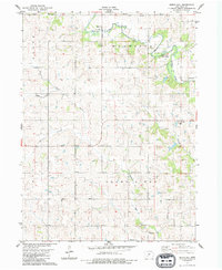 Arbor Hill 1983 topographic map thumbnail