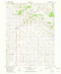 Arispe 1981 topographic map thumbnail