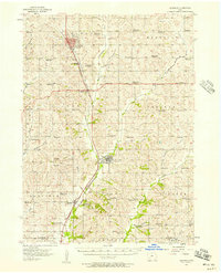 Audubon 1957 topographic map thumbnail