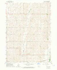 Avoca NW 1963 topographic map thumbnail