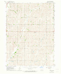 Avoca SE 1963 topographic map thumbnail