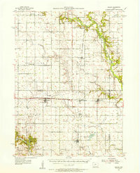 Bagley 1954 topographic map thumbnail