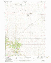 Bagley 1982 topographic map thumbnail
