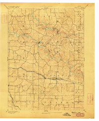 Baldwin 1891 topographic map thumbnail