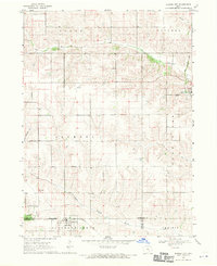 Barnes City 1968 topographic map thumbnail