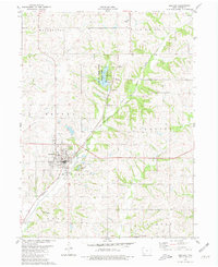 Bedford 1980 topographic map thumbnail