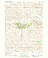 Belle Plaine SW 1968 topographic map thumbnail