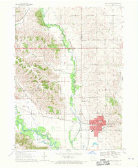 Belle Plaine 1968 topographic map thumbnail