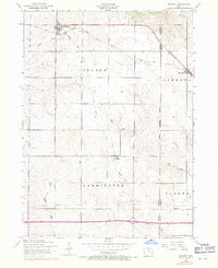 Bennett 1953 topographic map preview