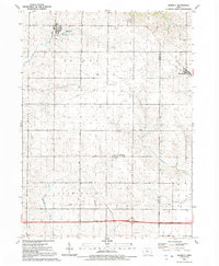 Bennett 1991 topographic map thumbnail