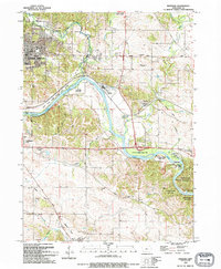 Bertram 1993 topographic map thumbnail
