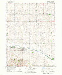 Blairstown 1965 topographic map thumbnail