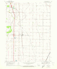 Blencoe 1970 topographic map preview