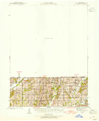 Blockton 1940 topographic map thumbnail