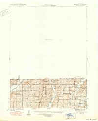 Blockton 1943 topographic map thumbnail