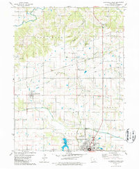 Bloomfield North 1980 topographic map thumbnail