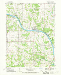 Bonaparte 1968 topographic map thumbnail
